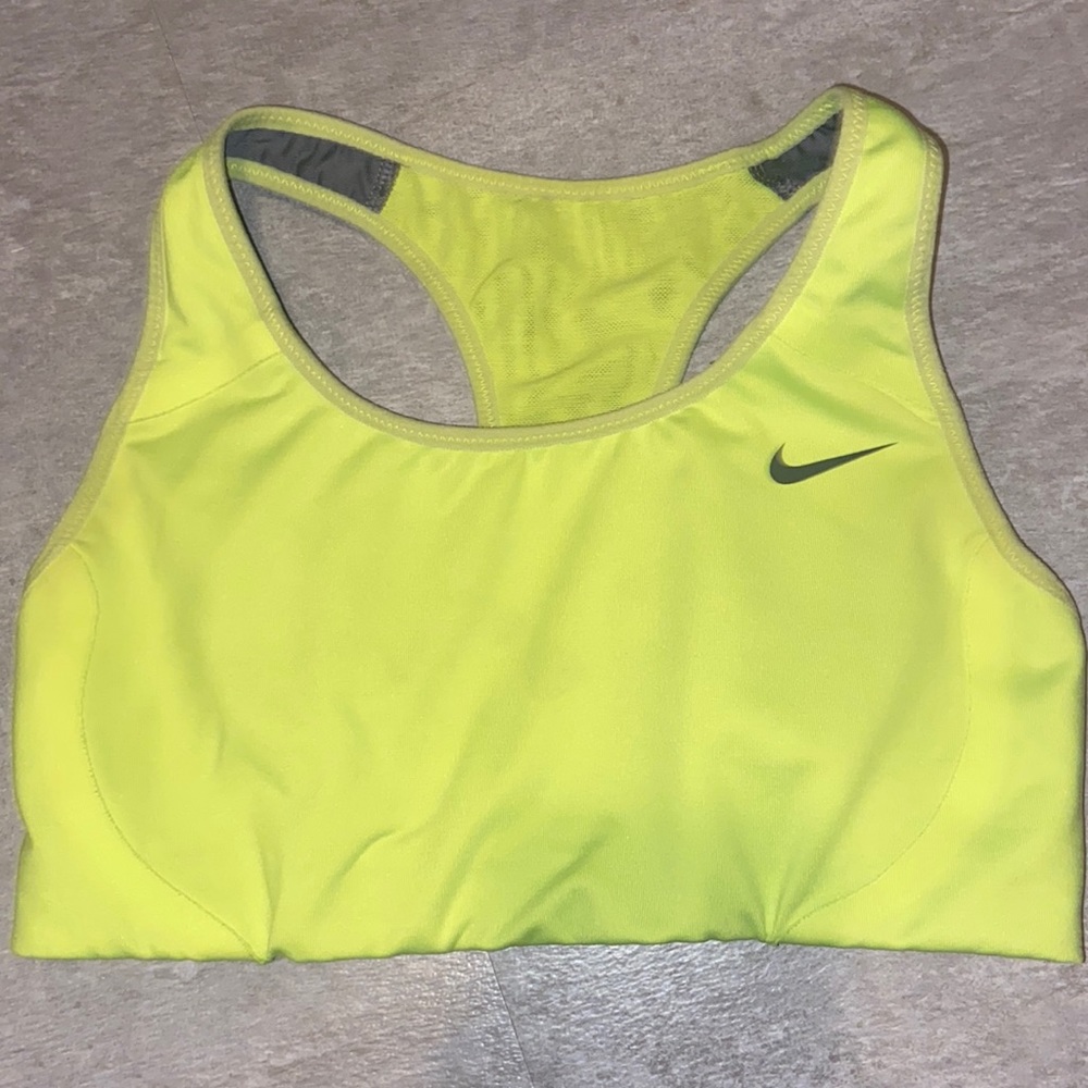 Xs small neon Nike bra